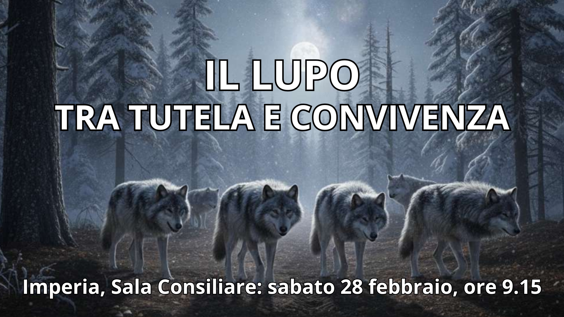 Clicca per accedere all'articolo “Il Lupo: tra tutela e convivenza” - Imperia, 28 febbraio 2026